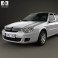 Citroen C-Elysee sedan 2008 3d model