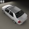 Citroen C-Elysee sedan 2008 3d model