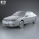 Citroen C-Elysee sedan 2008 3d model