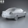 Citroen C-Elysee sedan 2008 3d model