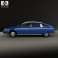 Citroen CX 1975 3d model
