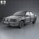 Fiat Tempra 1990 3d model