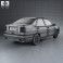 Fiat Tempra 1990 3d model