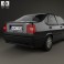 Fiat Tempra 1990 3d model