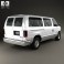 Ford E-Series Passenger Van 1998 3d model