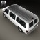Ford E-Series Passenger Van 1998 3d model