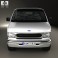 Ford E-Series Passenger Van 1998 3d model