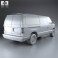 Ford E-Series Passenger Van 1998 3d model
