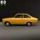 Ford Escort (EU) 1975 3d model
