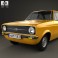 Ford Escort (EU) 1975 3d model