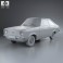 Ford Escort (EU) 1975 3d model