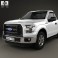 Ford F-150 Regular Cab XL 2014 3d model