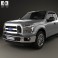 Ford F-150 Super Cab XL 2014 3d model