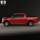Ford F-150 Super Crew Cab Platinum 2014 3d model