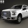 Ford F-150 Super Crew Cab XLT 2014 3d model