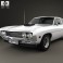 Ford Falcon 429 Super Cobra Jet 2-door 1970 3d model