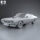 Ford Falcon 429 Super Cobra Jet 2-door 1970 3d model