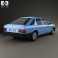 Ford Sierra hatchback 5-door 1984 3d model