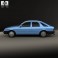 Ford Sierra hatchback 5-door 1984 3d model
