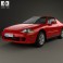 Honda Civic del Sol 1993 3d model