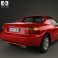 Honda Civic del Sol 1993 3d model