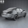Hyundai Elantra Yue Dong 2011 3d model