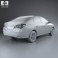 Hyundai Elantra Yue Dong 2011 3d model