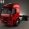 Iveco EuroCargo Chassis Truck 2013 3d model