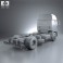Iveco EuroCargo Chassis Truck 2013 3d model