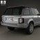Land Rover Range Rover Supercharged 2009 3d model