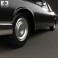 Lincoln Continental sedan 1968 3d model