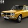 Mazda Capella (616) sedan 1974 3d model