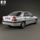 Mercedes-Benz C-Class (W202) sedan 1997 3d model