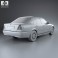 Mercedes-Benz C-Class (W202) sedan 1997 3d model