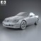 Mercedes-Benz SLK-class 2000 3d model