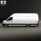 Mercedes-Benz Sprinter Panel Van ELWB SHR 2013 3d model