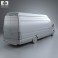 Mercedes-Benz Sprinter Panel Van ELWB SHR 2013 3d model