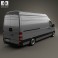 Mercedes-Benz Sprinter Panel Van LWB SHR 2013 3d model