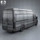 Mercedes-Benz Sprinter Panel Van LWB SHR 2013 3d model