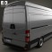 Mercedes-Benz Sprinter Panel Van LWB SHR 2013 3d model