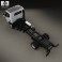 Mitsubishi Fuso Chassis Truck 2013 3d model