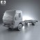 Mitsubishi Fuso Chassis Truck 2013 3d model