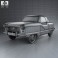 Nash Metropolitan 1956 3d model