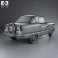 Nash Metropolitan 1956 3d model