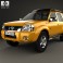 Nissan Paladin 2003 3d model