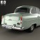 Opel Olympia Rekord 1956 3d model