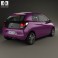 Peugeot 108 3-door 2014 3d model