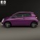 Peugeot 108 3-door 2014 3d model
