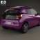 Peugeot 108 3-door 2014 3d model