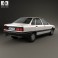 Renault 21 1986 3d model